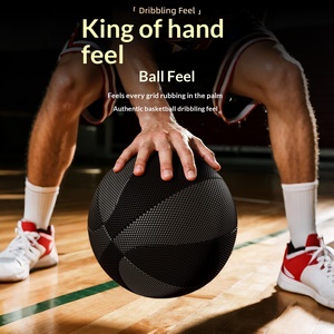 Anti-Slip <strong>Weighted</strong> Silent Basketball No.7 Indoor Children's <strong>Hoop</strong> No Residue High Elasticity Model KH12-193 - Product Image 4