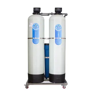 Wholesale 4t Descalcificador Intelligent Automatic Water Pre Treatment 400L/Hour Water Softener plant for boiler