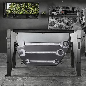 Odm Tùy Chỉnh Đôi End Cố Định Đầu Ratchet Kết Hợp Cờ Lê Metric Cấp Công Nghiệp Ergonomic Xử Lý Crom Vanadi - Product Image 3