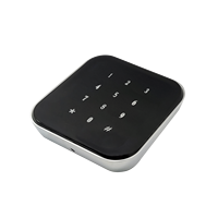 ZR332M/B RFID 13.56MHz lecteur de carte IC de contrôle d'accès avec prise en charge du clavier tactile série MF/carte CPU WG26/34 sortie de données entrée 12V