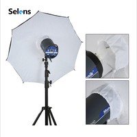 Selens SLS4-UR33 portable grande boîte à lumière douce parapluie parachute réfléchissant avec diffuseur pour une utilisation en studio intérieur