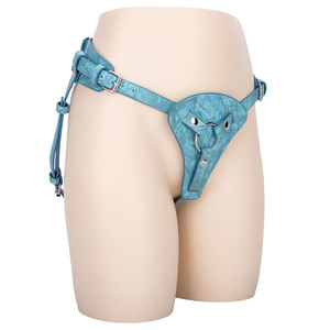 OEM Bestseller Dildo Vibrator Duale Penetration Strap-on Penis-Hose Tragbarer Vibrierender Strap-on Gürtel Sexspielzeug für Lesbische Frauen - Product Image 2