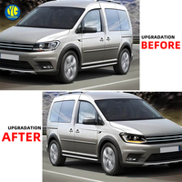 Faros Delanteros LED YU GUANG para Volkswagen VW Caddy Mk4 2015-2020, 6000K, 12V, Actualización RHD, Luz Alta y Baja