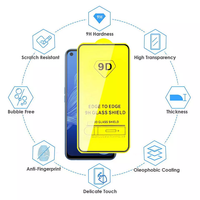 Protection d'écran en verre trempé 9D pour iPhone 16 15 14 Pro Max Samsung S22 S23 S24 Ultra Plus Infinix Film protecteur