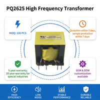 Transformateur électronique de puissance à noyau de ferrite PQ3230 PQ2625 pour éclairage, transformateur onduleur 500W 400V 18V 12V, transformateurs PCB