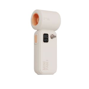 Ventilador de Mano de Alta Velocidad, Portátil, con Pantalla Digital, Batería Recargable de 3600 mAh, Mini Ventilador Potente - Product Image 1