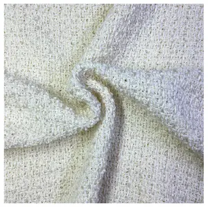 Shaoxing, Новое поступление, верхняя одежда, твидовая ткань, трикотажная шерстяная твидовая ткань для пальто