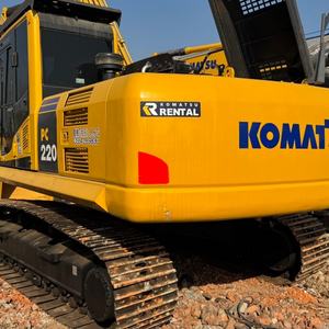 Excavatrice hydraulique de grande taille Komatsu PC220-8 de 22 tonnes, best-seller, avec composants principaux - moteur, boîte de vitesses, engrenage, livraison rapide - Product Image 6