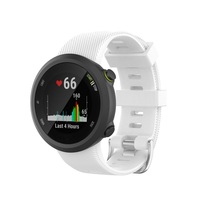 Accessoires de rechange de montre intelligente de Sport souple Bracelet avec outil Bracelet pour Garmin Forerunner 45/45S Bracelet de montre en Silicone
