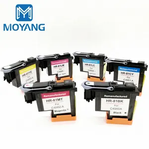 Cabeça de impressora compatível com HP81 MoYang Perfect usada para HP5500 5000