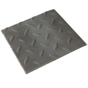 Factory Shandong Stock Galvanized Steel Checkered Plate For Decoration