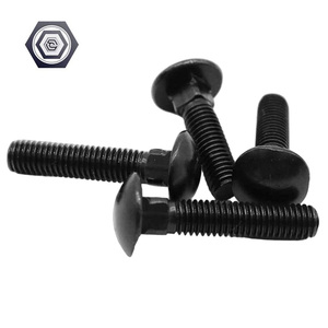 Tùy chỉnh mạ kẽm vận chuyển bu lông Vuông Cổ vít Carbon thép hình lục giác hạt phẳng máy giặt-inch Metric chống gỉ - Product Image 2