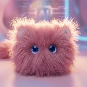 Nouvelle Peluche IA 2026 : Jouet Intelligent Parlant avec Fonction Robot Raconteur, Yeux LED, Compagnon Émotionnel et Jouet Éducatif - Product Image 1