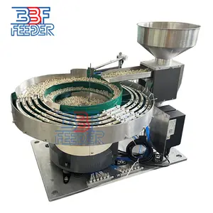 Rotational Feeding Vibrator Small Rivet Screw Nuts Parts Vibratory Bowl Feeder