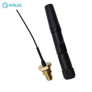 חם למכירה מקורה 2.2dbi 868 פסיבי mhz מיני קצר גומי אנטנה מסתובבת עם מחבר זכר - Product Image 5