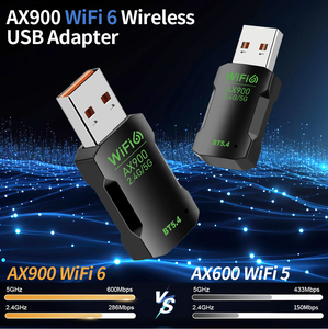 OEM Logo điều khiển miễn phí 900m Wifi 6 bt5.4 wpa3 USB Wifi Adapter 5GHz 2.4GHz Wifi Dongle không dây Card mạng - Product Image 4