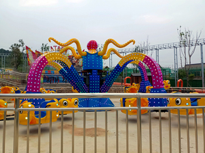 <span class=keywords><strong>Crazy</strong></span> Dancing Giant Octopus Rides Fairground <span class=keywords><strong>Manege</strong></span> Theme Park Indoor Swing Attractions Fabriquées Public Rotary Amusement - Product Image 6
