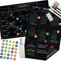 Tableau noir magnétique personnalisé pour enfants, tableau à dessin effaçable et lavable