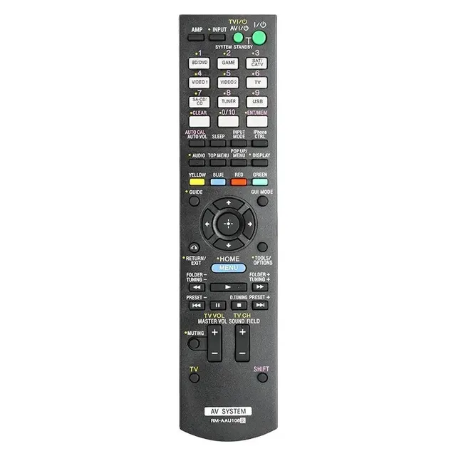 RM-AAU106 RM-AAU107 For Sony AV System Remote Control STRDH710 STRDH720 STRDH720HP STRDH830 STRDH730