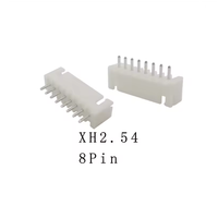 50 Buah XH 2.54 2.54Mm Pitch Pin Header Housing Connector JST XH2.54 2P 3P 4P 5P 6P 7P 8P 9P 10 Pin Male Straight Pin untuk PCB