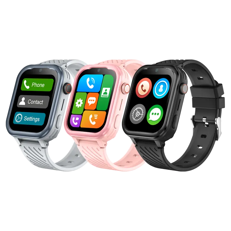 2024 FT39 Android 8.1 1GB+8GB GPS AGPS LBS WiFi Location Mode 710mAh SOS SIM card 4G kids smart watch with gps and video call