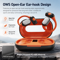 Casque sans fil pas cher à conduction osseuse, ouvert, pour le sport, haute qualité sonore, réduction du bruit, longue autonomie