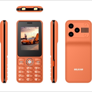 Teléfono Celular para Personas Mayores con Teclado de Cristal de Fábrica, Pantalla LCD de 2.4 Pulgadas, Mini Teclado, Teléfono 2G con Doble SIM, Teléfono GSM para Personas Mayores - Product Image 1