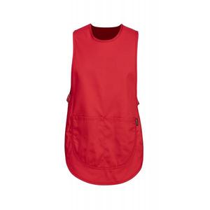 Portwest-S843RERL/XL tabard RED กับ Pocket-EAN 5036108041657 Chefs และ Workwear ในอุตสาหกรรมอาหาร - Product Image 1