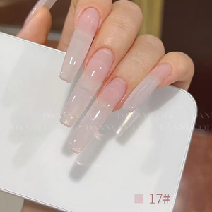 Kit de vernis à ongles gel UV nude 23 couleurs 15ml avec lampe de polymérisation, kit de vernis gel LED professionnel pour manucure en salon - Product Image 2