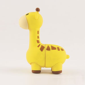 Nouvelles clés USB en PVC en forme de girafe, USB 2.0, clé USB 32 Go, 16 Go, 8 Go, 4 Go, clés USB, disque U - Product Image 1