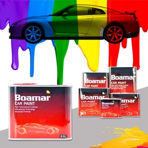 Diluyente Acrílico Bormar de Alto Rendimiento para Pintura Automotriz 2K, Secado Lento, Alta Brillo, para Repintado de Automóviles - Product Image 4