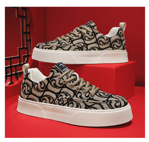 <span class=keywords><strong>Scarpe</strong></span> da uomo popolari Online rosse 2024 nuova stagione stampa cinese comode e versatili <span class=keywords><strong>scarpe</strong></span> di tela <span class=keywords><strong>scarpe</strong></span> casual - Product Image 5