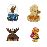 Noordse Deense landmark souvenir hars Viking zeemeermin Nyhavn beeldje huisdecoratie bureau 3D troll ornament cadeau
