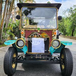 Coche Eléctrico Retro Clásico de Moda, Carruaje Tradicional de Alta Calidad con 4 Ruedas de Acero, 4-17 Asientos, Velocidad Máxima de 60 km/h - Product Image 5