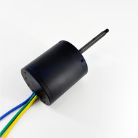Moteur sans balais étanche 6372 24V 481W 6.91Nm à couple élevé pour propulseur sous-marin, système de propulsion électrique hors-bord pour SUP