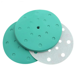 Disque de ponçage rond à crochet et boucle en zirconium vert Offre Spéciale pour le meulage de polissage des métaux - Product Image 5