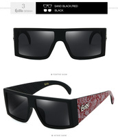 Lunettes de soleil polarisées UV400 bleues de haute qualité pour hommes GCOTX, style hip-hop, lunettes de soleil noires Dubery pour la conduite à moto