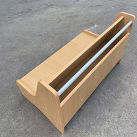 Meubles multifonctionnels en bois pour salle de classe de maternelle au design moderne, chaise de repos, coin lecture pour tout-petits, étagère à livres