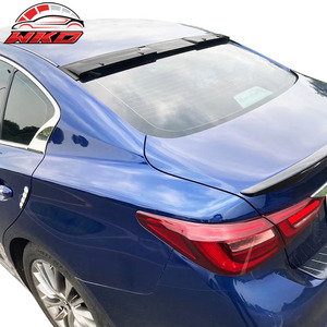 Alerón de Techo Estilo V en Negro Brillante para Infiniti Q50 2014-2024 - Product Image 2