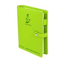 Personnalisé votre propre planificateur de cahier en cuir PU A5 A6 feuilles mobiles couverture de classeur de planificateur personnel avec fermeture à boucle magnétique