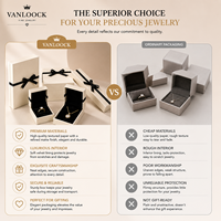 Coffret Cadeau de Luxe Personnalisé pour Bijoux – Boîte d'Emballage Premium en Papier avec Ruban pour Bagues, Colliers, Boucles d'Oreilles – Vente en Gros