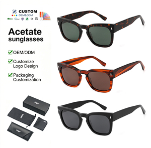 <span class=keywords><strong>Gafas</strong></span> <span class=keywords><strong>de</strong></span> <span class=keywords><strong>Sol</strong></span> <span class=keywords><strong>Polarizadas</strong></span> con Lentes TAC, Diseño Personalizado con Logotipo <span class=keywords><strong>de</strong></span> Marca 2026, Unisex, para <span class=keywords><strong>Mujer</strong></span>, Acetato, Verde Grisáceo, Cuadradas, Protección UV400, para Conducir - Product Image 1