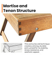 Table de lit multifonctionnelle en bois d'acacia écologique, design européen, plateau de petit-déjeuner avec pieds pliables pour ordinateur portable, facile à nettoyer