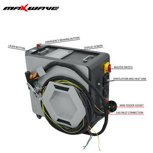 Machine de soudage laser à fibre portable 1000w 1500w 2000w pour acier inoxydable fer aluminium cuivre laiton - Product Image 2