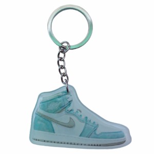 Shoes Keychain Personalized Accessories Pretty Cute Keychain Plastic Metal Silver Handbag Keychain Fashionable