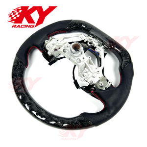 พวงมาลัยคาร์บอนไฟเบอร์พร้อมไฟ LED RPM อุปกรณ์ตกแต่งรถยนต์สำหรับ RX300 RX200T CT200h Lexus CT RX RX450h RX350 - Product Image 4