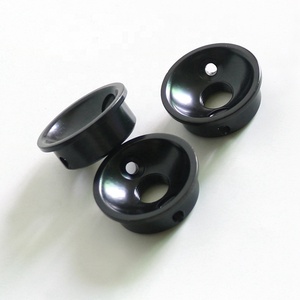 Plaque de prise jack guitare Donlis en laiton noir, modèle TL Cup JP003, avec douille électrique, pièces métalliques en gros - Product Image 4