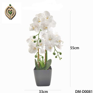 กล้วยไม้ปลอมสำหรับตกแต่งบ้าน,ตกแต่งงานแต่งงานในร่มและสำนักงาน - Product Image 6