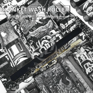 Nouveau rouleau à boutons en caoutchouc ABC de précision pour machine d'impression offset, surface lisse, fonctionnement stable - Product Image 2