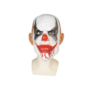 Masque de clown en latex, masque intégral, costume d'horreur, accessoire de fête, unisexe - Product Image 2